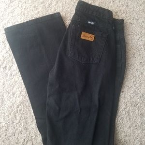 Wranglers black jeans